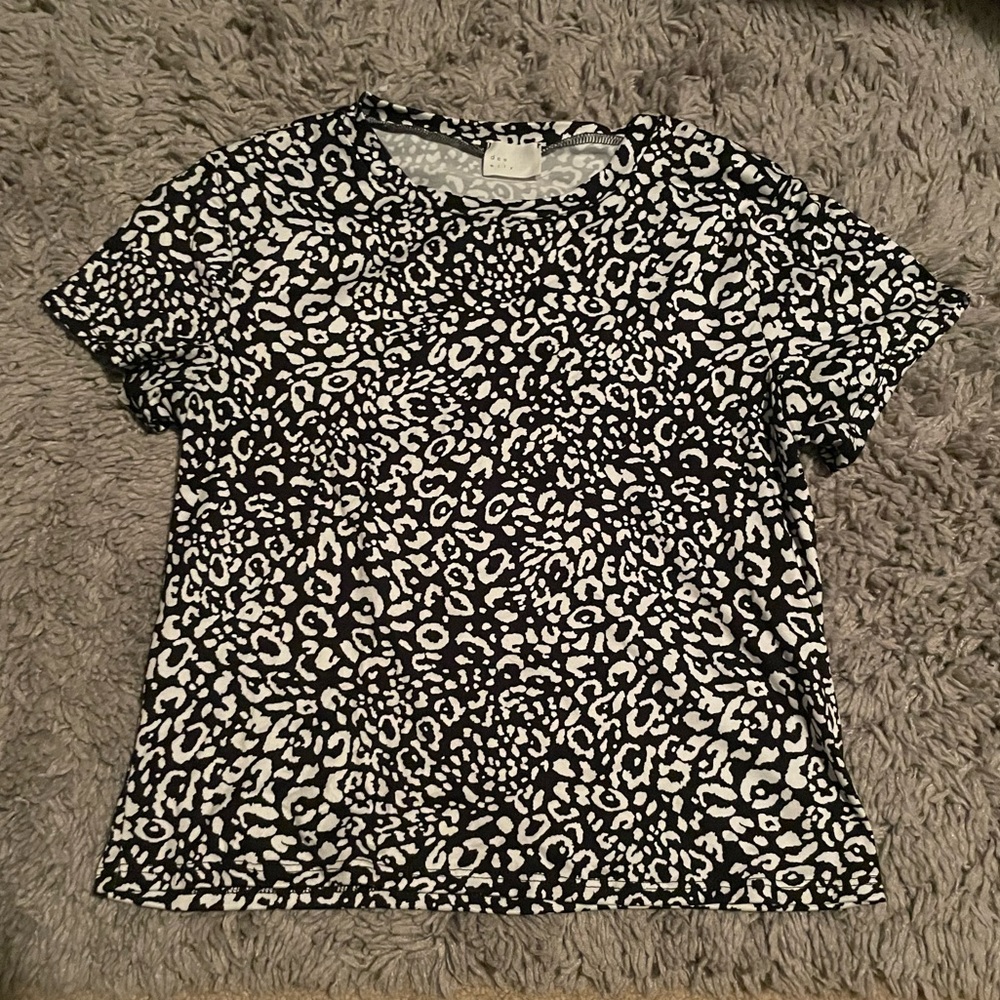 Cheetah print top